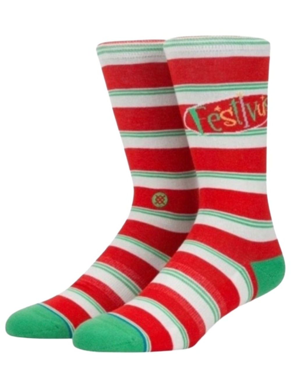 Stance x Seinfeld NEW FESTIVUS CHRISTMAS Socks MEDIUM M Mens NEW